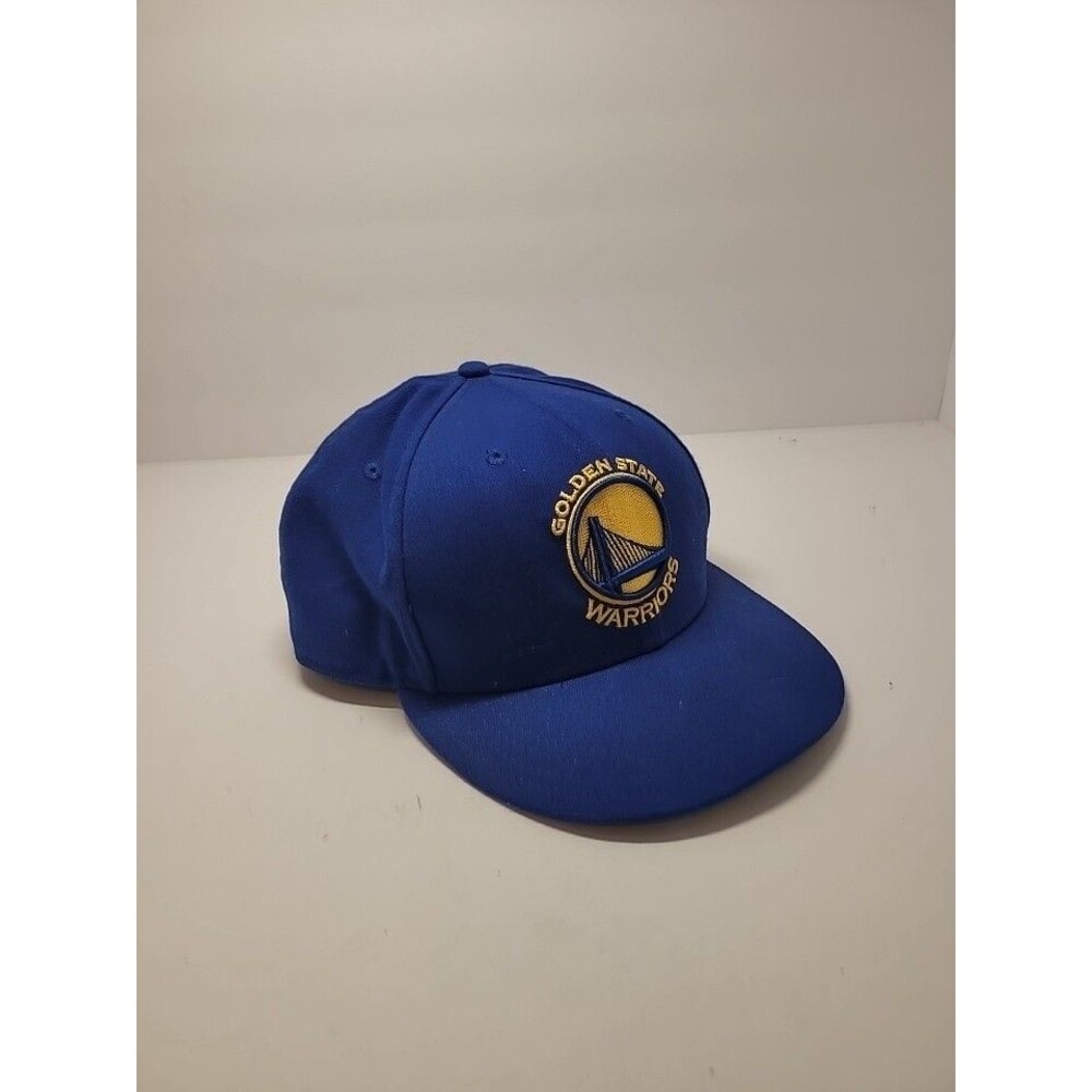 Golden State Warriors New Era 9FORTY Adjustable Hat - Blue With Yellow Embroider